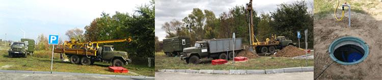 Скважина на воду в разрезе Бурение скважин в Днепре